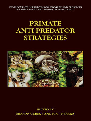 cover image of Primate Anti-Predator Strategies
